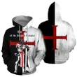 3D All Over Printed The Rise of the Knights Templar  Shirts