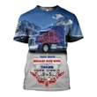 3D All Over Printed Truck Driver 9 to 5 Driver Shirts and Shorts