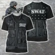 3D All Over Printed U.S SWAT Team Uniform