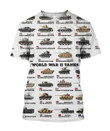 3D All Over Printed War Shirt3