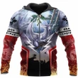 3D Tattoo and Dungeon Dragon Hoodie NM050966