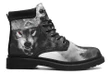 3D Wolf Boots Red Eyes Wolf