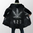 420 Black Hoodie Coat for Men and Woman HAC270308