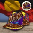 Aboriginal Culture Painting Art Colorful Classc Cap