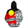 Aboriginal Flag And Pattern All Over Hoodie NNK1440