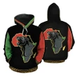African Hoodie - Panther Africa All Over Hoodie