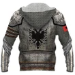 Albania Armor 3D All Over Printed Special Hoodie PL06032005