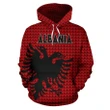 Albania Hoodie Knitted Flag Color NNK 1112
