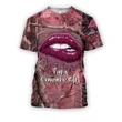 All Over Printed Camo Lips Shirts