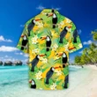 Parrots Hibiscus Tropical Hawaii Shirt