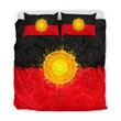 Aboriginal Australia Flag Indigenous Painting Art Bedding Set