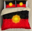 Aboriginal Australia Flag Indigenous Painting Art Bedding Set