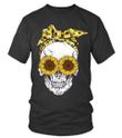 Limited Sunflower and skull HC0703 - Amaze Style™-Apparel