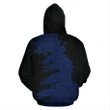 Polynesian Hoodie Painting Blue HC2902 - Amaze Style™-Apparel