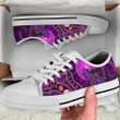 Aboriginal shoes Indigenous Purple The Lizard and The Sun Low Top Shoes