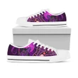 Aboriginal shoes Indigenous Purple The Lizard and The Sun Low Top Shoes