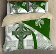 Irish Celtic Knot Cross St.Patrick day 3D Design print Bedding Set