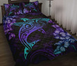 Beautiful Shark Hibiscus Hawaii quilt bedding set