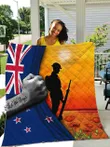Honor and respect day New Zealand Veteran Quilt