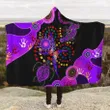 Aboriginal Naidoc Week 2021 Best Purple Turtle Lizard Hooded Blanket
