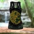 Celtic Dragon Tattoos legging + hollow tank combo HAC010901 - Amaze Style™-Apparel