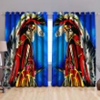 Native American Pow Wow Blackout Thermal Grommet Window Curtains Pi160503 - Amaze Style™-Curtains