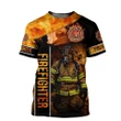 Brave Firefighter 3D All Over Printed Hoodie Shirt MP200305 - Amaze Style™-