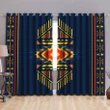 Native American Pattern Blackout Thermal Grommet Window Curtains Pi30052004 - Amaze Style™-Curtains