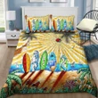 Surfboard and Beach Bedding Set Pi01082005 - Amaze Style™-Bedding