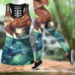 Ice and Fire Dragon Combo Tank + Legging MP180813S - Amaze Style™-Apparel