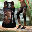 Love Horse Combo Tank + Legging TR0708203S - Amaze Style™-Apparel