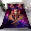 Purple Gothic Dragon Bedding Set HAC180802 - Amaze Style™-Quilt