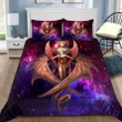 Purple Gothic Dragon Bedding Set HAC180802 - Amaze Style™-Quilt
