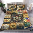 Jewish Star of David Quilt Bedding Set Pi081006S1 - Amaze Style™-Quilt
