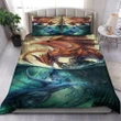 Ice And Fire Dragon Art Bedding Set MP180813 - Amaze Style™-Quilt