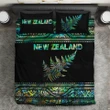 Aoteatoa New Zealand Maori Bedding Set Silver Fern - Paua Shell NTN07202001 - Amaze Style™-Bedding