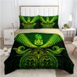Aotearoa Bedding Set Manaia Silver Fern Green TR1307203 - Amaze Style™-Bedding