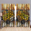 Eye of Horus Ancient Egyptian Pattern Blackout Thermal Grommet Window Curtains Pi19062001 - Amaze Style™-Curtains