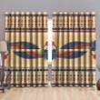 Ancient Egyptian Scarab Pattern Blackout Thermal Grommet Window Curtains Pi22062003 - Amaze Style™-Curtains