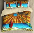 Surfboard and Beach Bedding Set Pi01082006 - Amaze Style™-Bedding