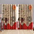 Ancient Egyptian Pattern Blackout Thermal Grommet Window Curtains Pi19062002 - Amaze Style™-Curtains