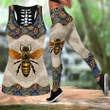 Love Bee Combo Tank + Legging Pi270505 - Amaze Style™-Apparel
