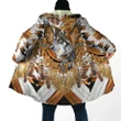 Native Wolf Hooded Coat MP05092006SS - Amaze Style™-Apparel
