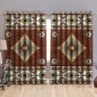 Native American Pattern Blackout Thermal Grommet Window Curtains Pi30052023 - Amaze Style™-Curtains