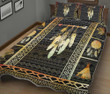 Native American Feathers Premium Quilt Bed Set MP15062002 - Amaze Style™-Quilt