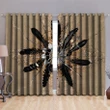 Native American Pattern Blackout Thermal Grommet Window Curtains Pi270503 - Amaze Style™-Curtains