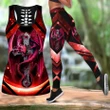 Red Dragon Tattoo Art Combo Tank + Legging HAC070507 - Amaze Style™-Apparel