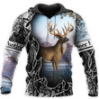 Camo Deer Hunting Hoodie T-Shirt Sweatshirt NM - Amaze Style™-Apparel