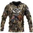Camo Turkey Hunting Hoodie T-Shirt Sweatshirt for Men and Women NM151105 - Amaze Style™-Apparel