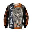 Wolf Hoodie T Shirt For Men and Women NM17042004 - Amaze Style™-Apparel